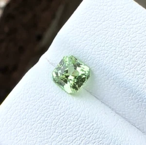 Granate verde merelani menta calmante de 1,13 quilates | Natural de Tanzania - Imagen 1 de 6