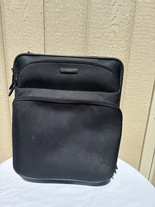 United Colors of Benetton Travel Luggage Suitcase Bag Red PVC Upright Rolling - Picture 1 of 16