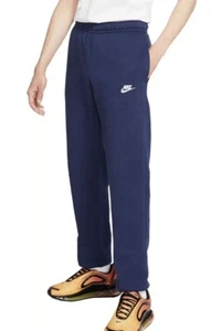 NUEVO Pantalones medianos Nike Sportswear Club polar para hombre - azul marino medianoche (BV2707-410) - Imagen 1 de 7