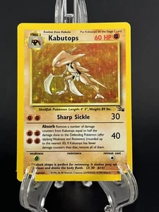 Juego de cartas coleccionables Pokémon Kabutops Fossil 9/62 Holo Ilimitado Holo Raro - Imagen 1 de 2