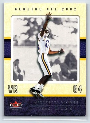 2002 Fleer Genuine #7 Randy Moss  Minnesota Vikings - Image 1 of 2