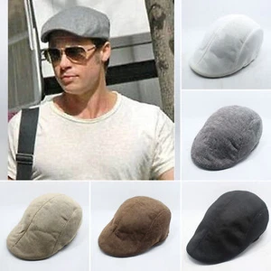 Men Cabbie Caps Beret Baker Golf Vintage-Look Gatsby Newsboy Gatsby Driver Hat· - Picture 1 of 16