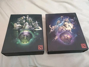Lot Of 2 Aegis Shield - DOTA 2 The International Championship 2018 & 2019 Metals - Picture 1 of 9