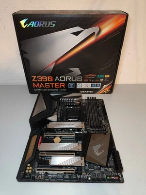 [GETESTET] GIGABYTE Z390 AORUS Master - ATX Intel Mainboard *wie neu* OVP - Bild 1 von 4