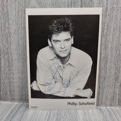 Phillip Schofield Hand Signed Photo Card - Image 1 of 4