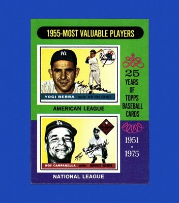 1975 Topps Mini Set-Break #193 1955 MVP's NM-MT OR BETTER *GMCARDS* - Image 1 of 2