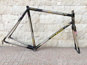 Vintage Colnago BITITAN Titanio DECOR road bike frameset (MAPEI Tony Rominger) - Picture 1 of 4