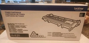 Brother TN-630 TN630 Genuine High Yield Black Toner Cartridge Factory sealed - Picture 1 of 3