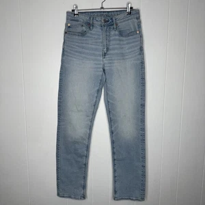 American Eagle Herren Airflex echt gut sportlich gerade Jeans helle Waschung 30x32 - Bild 1 von 6