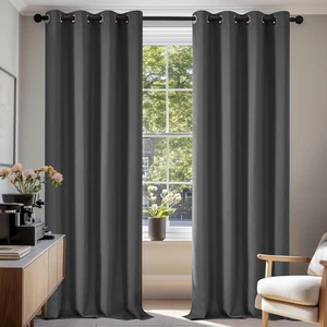 Tende Oscuranti per Interni 2 Pezzi 240 CM Altezza, Termiche Isolanti, Anti-Rumo - Foto 1 di 12