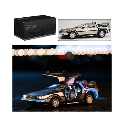 BEAST KINGDOM Takara Tomy - Back to the Future - Die Cast Time Machine Replica DeLorean