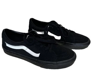 Zapatilla deportiva VANS negra verdadera blanca para hombre talla 8 para hombre/9,5 para mujer - Imagen 1 de 6
