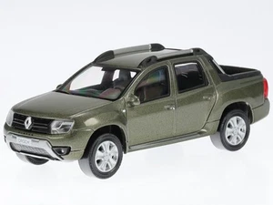 Renault Duster Oroch Pick-Up 2015 green metallic diecast model car Norev 1:43 - Picture 1 of 4