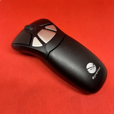 Gyration Go Plus AS04130-003 Black Wireless 2.4GHz Motion Sensor Laser Air Mouse - Image 1 of 3