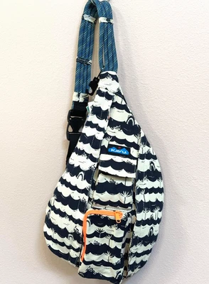 🦈 Bolso Bandolera KAVU Original Cuerda ~ Cebo de Tiburón 🦈🌴🦈🌴🦈 Foto 1 de 4