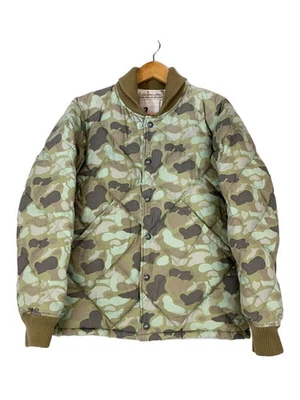 Chaqueta acolchada de camuflaje REMI RELIEF x BEAMS PLUS, talla S, algodón, caqui Foto 1 de 4