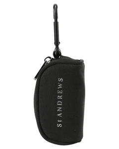 St. Andrews Golf Ball Pouch [Basic Series] (with carabiner, holds t... ore order - Picture 1 of 3