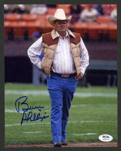 Bum Phillips SIGNED 8x10 Photo Coach Houston Oilers PSA/DNA AUTOGRAPHED Saints - Picture 1 of 1