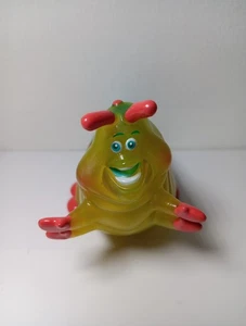 Vintage Disney Pixar A Bug's Life 4 Kidz Inc. Heimlich Squish'Em Sqoosh'Em Toy - Picture 1 of 5
