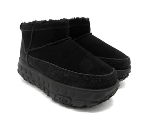 BOTAS UGG VENTURE DAZE ULTRA MINI TALLA 7 MUJER, 6 HOMBRE NEGRAS 1158200 - Imagen 1 de 9