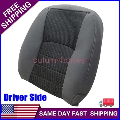 Driver Lean Back Cloth Seat Cover Fits 2013-2018 Dodge Ram 1500 2500 3500 4500 - Image 1 of 4