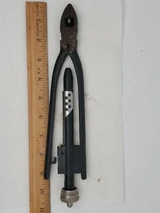 Vintage Safety Wire Pliers 10" Wire Twisting Tool - Picture 1 of 6