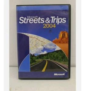 Microsoft Streets and Trips 2004 Software 2 CD Set PC Pamphlet X09-56074 - Picture 1 of 2