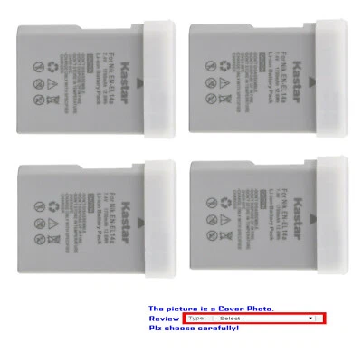 Batería de repuesto Kastar para Nikon EN-EL14a original y OEM Nikon MH-24 MH-24A Foto 1 de 4