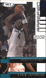 2002 SAGE HIT Rarefied Silver #R21 Ryan Humphrey