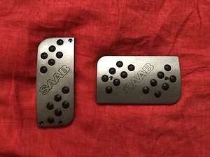 Saab 900 NG OEM pedal cover pad set Automatic 1994-1998 - Picture 1 of 6