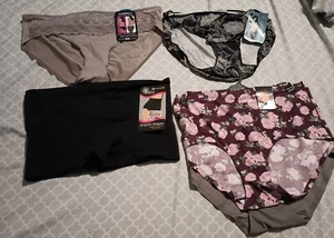 NWT Set Of 4 Pairs Of Underwear 1 Pair Of Shapers Variety - Picture 1 of 9