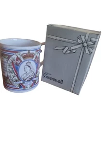 Rare Queen Victoria 150th Anniversary Of Coronation Mug In Box Y569 - Foto 1 di 7