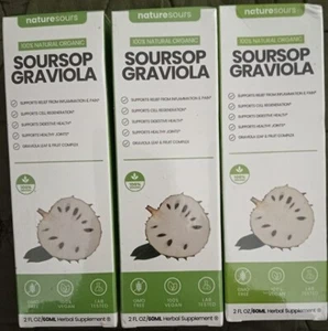 Organic Soursop Graviola Extract Drops 60 ML (2.oz) - Picture 1 of 1