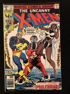 KIOSQUE À JOURNAUX PROLÉTARIEN X-MEN 124 9.0 MARVEL 1979 MYLITE JOHN BYRNE WY - Photo 1 sur 3