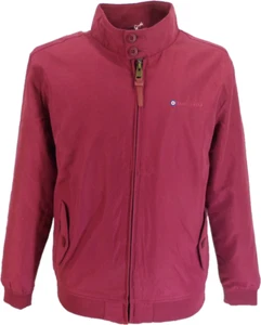 Lambretta Burgundy Showerproof Retro Mod Jacket - Picture 1 of 3