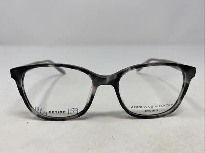 Marco de gafas negro Adrienne Vittadini AV614S Onyx Multi 47-16-130 y A48 Foto 1 de 4