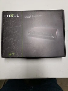 Luxul 8 Port PoE Compact Swith - Picture 1 of 4