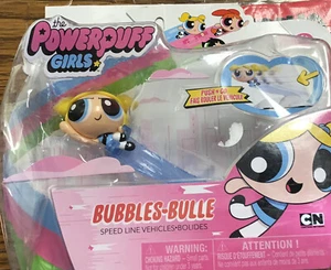 POWERPUFF GIRLS BUBBLES Cartoon Network SPEED LINE TOY FIGURE Spin Master NEW - Picture 1 of 1