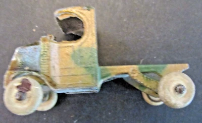 De Colección Juguete Ejército Militar Cama Plana Camión Ruedas de Goma Hecho en los Estados Unidos 3" Foto 1 de 4