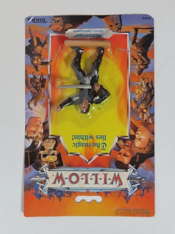1988 Tonka Willow Madmartigan Heroic Swordsman Figure NIP NOS Cover