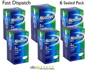 Nicotinell Lozenges Mint 2mg of 96 Expiry 06-2026 6 Boxes - Picture 1 of 1