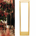 High Wedding Metal Flower Stand Arch Backdrop Column Vases Flower Stand Square