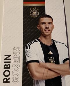 Die Nationalmannschaft DFB Autogrammkarte Robin Gosens Unsigniert