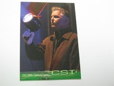 CSI Crime Scene Investigation UK Exclusive Promo Card CSI-PR1 Strictly Ink