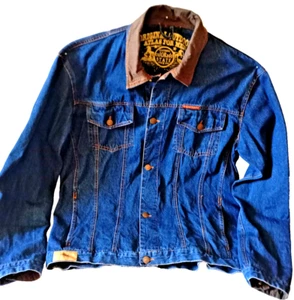Herren Jeans Jacke- Original Outdoor Atlas for Men Gr.L- Blau - Bild 1 von 15
