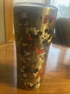 Bicchiere Tervis Disney Topolino attraverso gli anni 20 oz acciaio inox con coperchio - Foto 1 di 5
