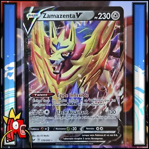 Pokémon : Zamazenta V 139/202 - E&B Épée et Bouclier - Ultra Rare - NEUF - FR - Imagen 1 de 3