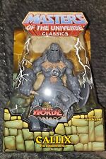 MOTUC MOTU CALLIX MASTERS OF UNIVERSE CLASSICS Sealed MOC MISB He-Man