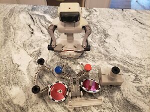 Nintendo NES R.O.B. Rob the Robot Robotic Operating Buddy Works and Complete