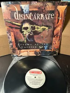 1993 Disincarnate Dreams Of The Carrion Kind LP Brazil Death Metal obituary - Picture 1 of 5